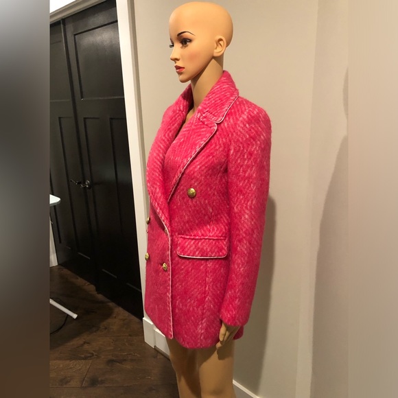 NWT! J. Crew diamond tweed coat - Picture 2 of 6